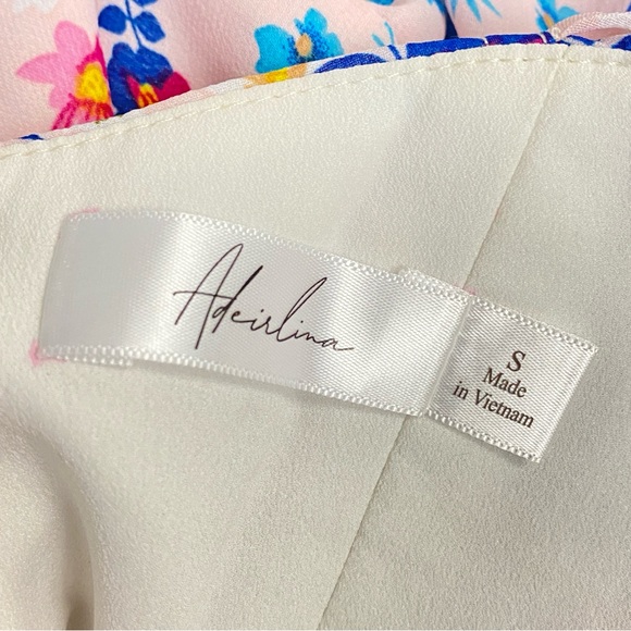 Adierlina off shoulder Pink Blue Coquette corset Small Mini Micro party dress - Picture 3 of 9